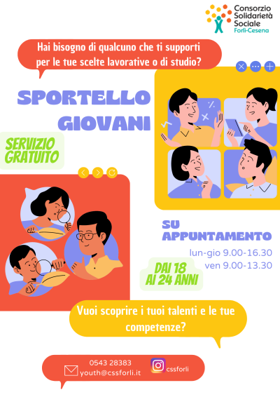 sportello giovani forlì